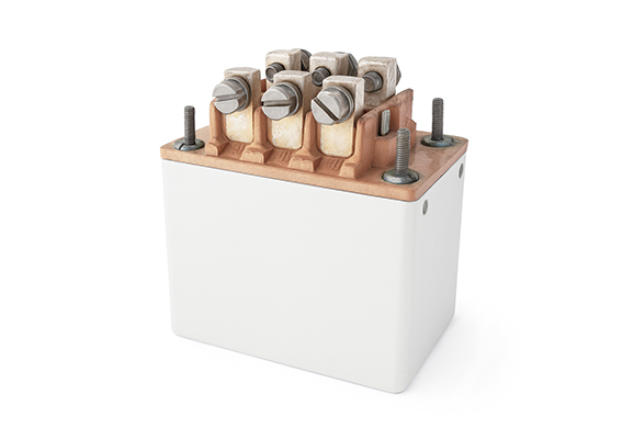 Контактор электромагнитный (реле) КНЕ-220 24В для трамваев КТМ УКВЗ