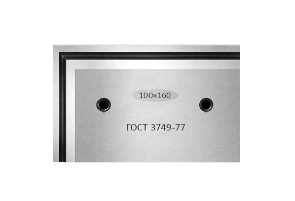 Угольник лекальный УЛ 100х160 мм