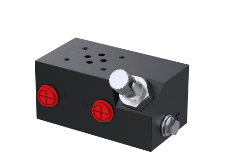 Плита монтажная алюминиевая с регулятором и понижающим клапаном ПСА70-АВ03-КР