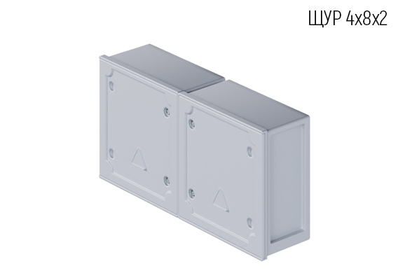Корпус композитный ЩУР 4х8х2