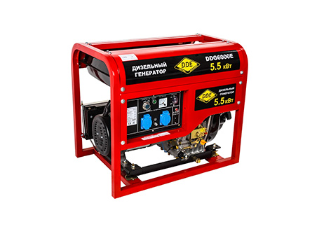 Дизельный генератор DDE DDG6000E