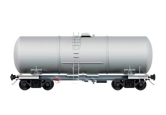 Вагон-цистерна для перевозки нефтепродуктов 15-1219