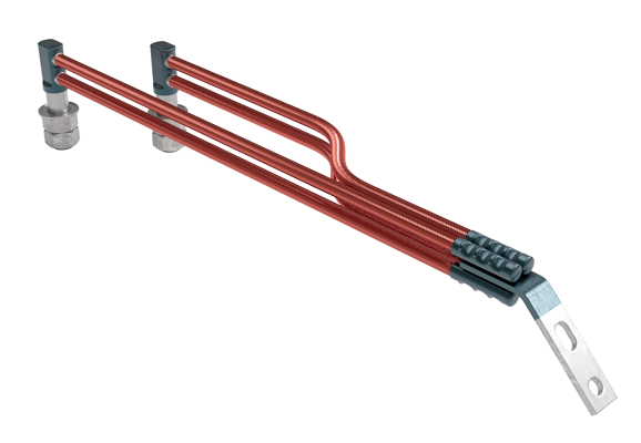 Перемычка дроссельная четырехпроводная сталемедная ДМС-70х2х2-2000 17360-09-00-01