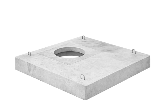 Плита опорная универсальная прямоугольная 6-2х2 (В15) для тротуаров