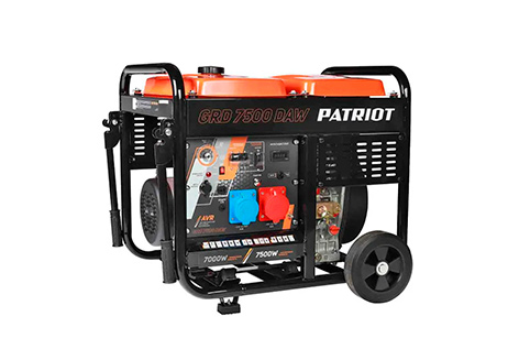 Дизельный генератор Patriot GRD 7500DAW