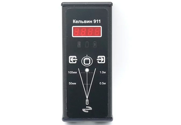 Переносной инфракрасный пирометр Кельвин 911 (КМ40)
