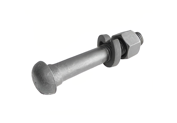 Болт стыковой М27х160 в сборе для накладок 1Р-65, 2Р-65