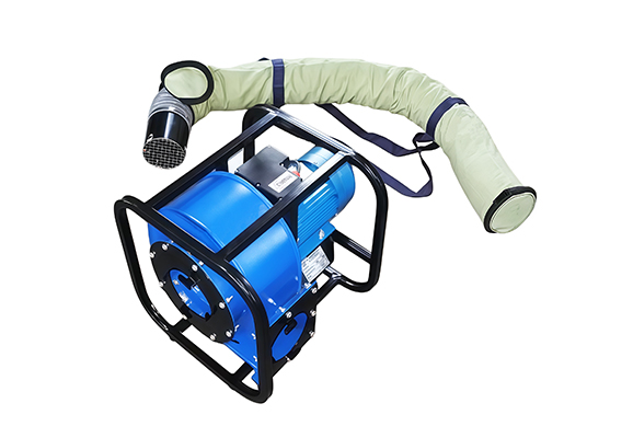 Вентилятор переносной для продувки колодцев ВП-1000-220В (комп. гибкий рукав 20 м - 1 шт.)