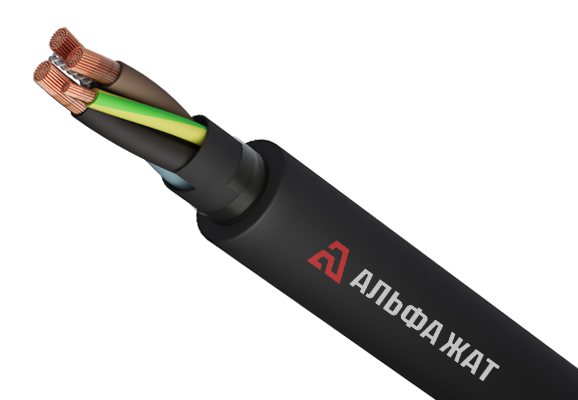 Гибкий силовой кабель медный КПГУ 1х1,5