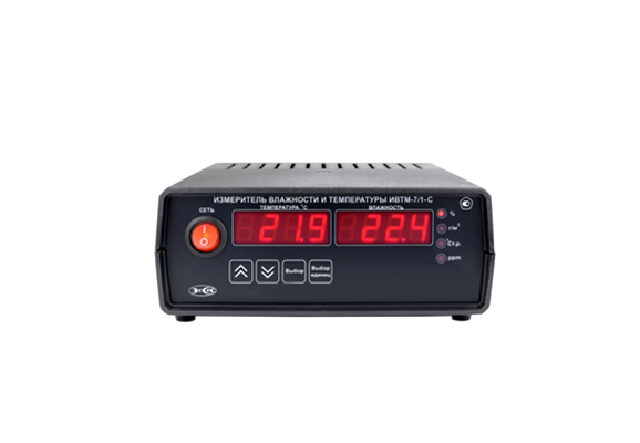 Термогигрометр стационарный ИВТМ-7/1-С-2А-Е 1-канальный (блок без преобразователей)