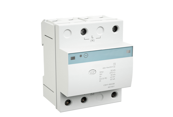 Устройство защиты от импульсных перенапряжений УЗИП 2-полюсный, класс II+III, L-N-PE, 20 кА с удаленным контролем