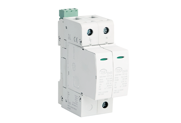 Устройство защиты от импульсных перенапряжений УЗИП 2-полюсный, класс I+II, L-N-PE, 12,5 кA с удаленным контролем