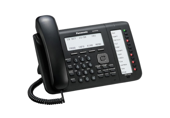 Системный IP-телефон Panasonic KX-NT556 черный