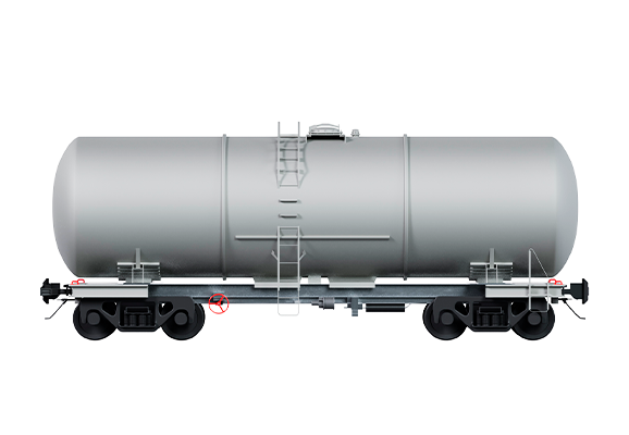 Вагон-цистерна для перевозки масел растительных 15-1219-1П