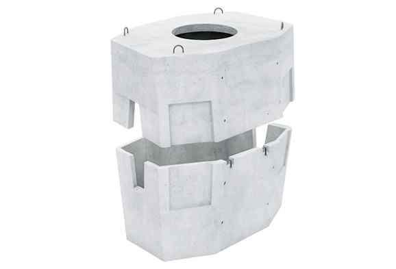 Колодец кабельной связи разветвительный 3-10 ГЕК (В25) для тротуаров