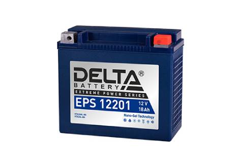Стартерный аккумулятор Delta EPS 12201