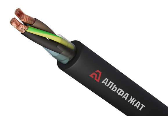 Гибкий силовой кабель медный КГН 1х50