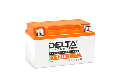 Стартерный аккумулятор Delta CT 1210.1
