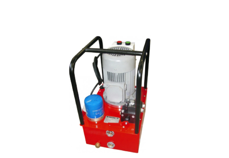 Насосная гидравлическая станция с электроприводом с ручным разгрузочным краном НЭР-1,1А40Ф1