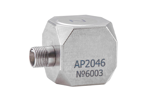 Вибропреобразователь ускорения общего назначения с выходом по напряжению трехкомпонентный AP2046-1000