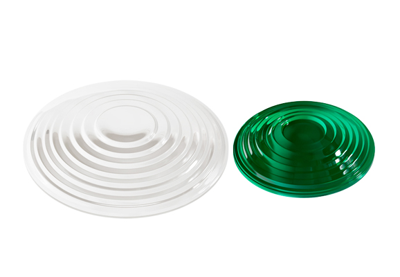 Комплект линзовый для мачтовых светофоров КЛМ 212 зелёный