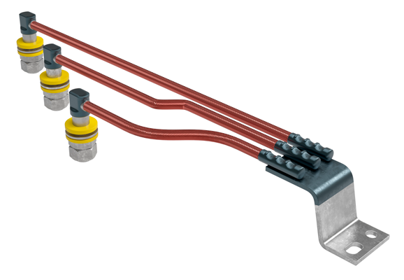 Перемычка дроссельная трехпроводная визуально контролируемая ДВК-120х3-2400 17360-33-00-04