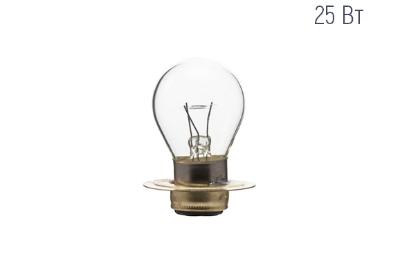 Лампа накаливания железнодорожная ЖС 12-25