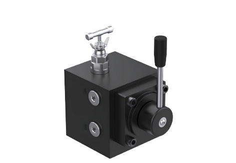 Распределитель плоскоповоротный с регулятором и понижающим клапаном ГРП40-10-43Д-1КР