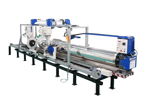 Линия производства длинномерных лент-подложек для высокотемпературных сверхпроводников СНПЛ-40-4000