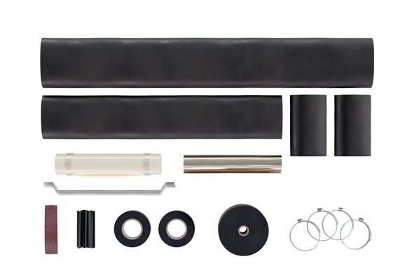 Муфта прямая МСБВБ-П-АБ-3-10 с водоблокирующими материалами и алюминиевой оболочкой