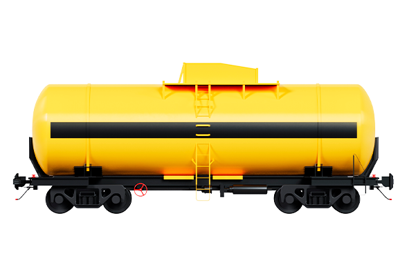 Вагон-цистерна для перевозки метанола 15-1264