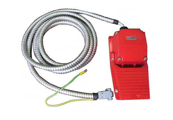 Педаль «Пуск-стоп» для включения (выключения) режимов намоточных станков