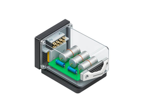 Внешний блок резисторов и конденсаторов ВБРК-ВД