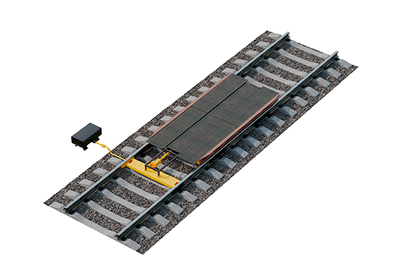 Односекционное балочное заграждающее устройство БЗУ-ДУ-СП1К