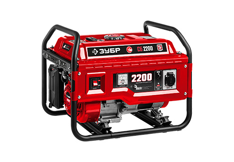 Бензиновый генератор ЗУБР СБ-2200