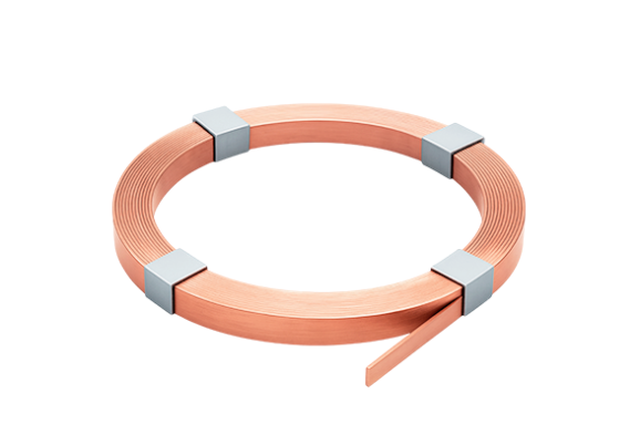 Полоса медная 30х4 мм 50 м