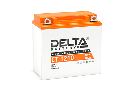 Стартерный аккумулятор Delta CT 1210
