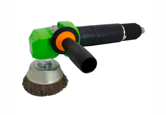 Угловая пневматическая шлифмашинка Spitznas под зачистные чашки (поворотный) 1  кВт