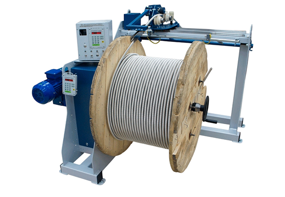 Станок перемоточный для намотки гофрированной трубы ПС4-1000