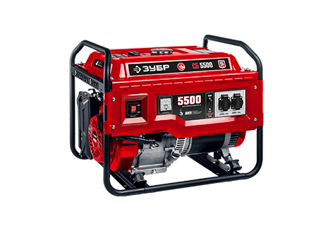 Бензиновый генератор ЗУБР СБ-5500