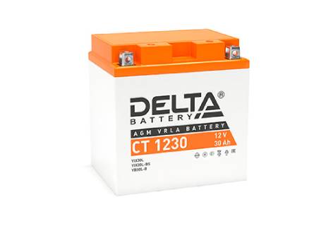 Стартерный аккумулятор Delta CT 1230