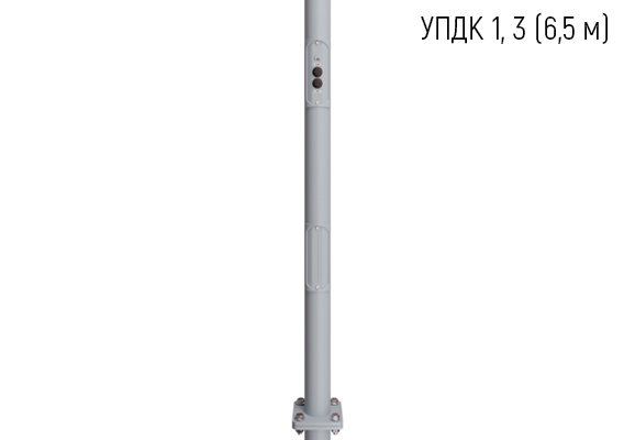 Опора складная диэлектрическая для парковой системы громкоговорящего оповещения ИДПСГО ТС 04-01-01 (У) под УПДК 1 или УПДК 3 в комплекте с двумя громкоговорителями 10ГР-38СЭ (высота 6,5 м)