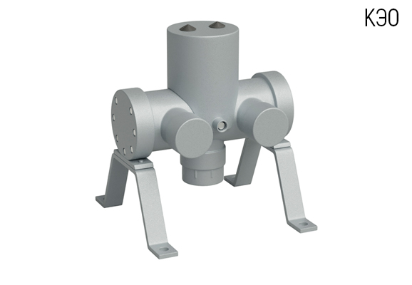 Электромагнитный двухканальный антивандальный клапан КЭО 32/10/001/413