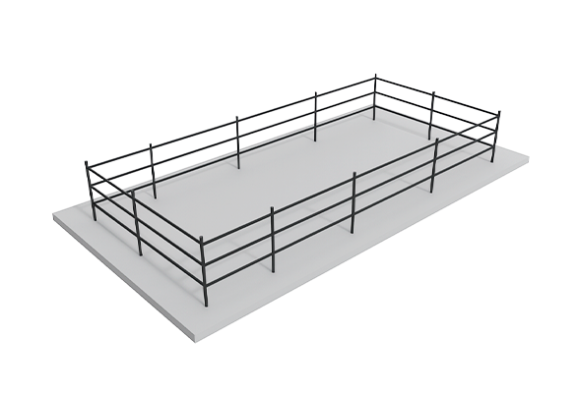 Ограждение для воздухосборников