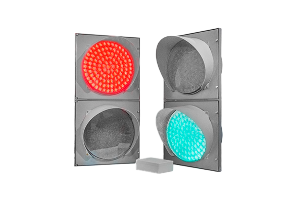 Комплект светофоров T.8 для реверсивного движения с малогабаритным дорожным контроллером
