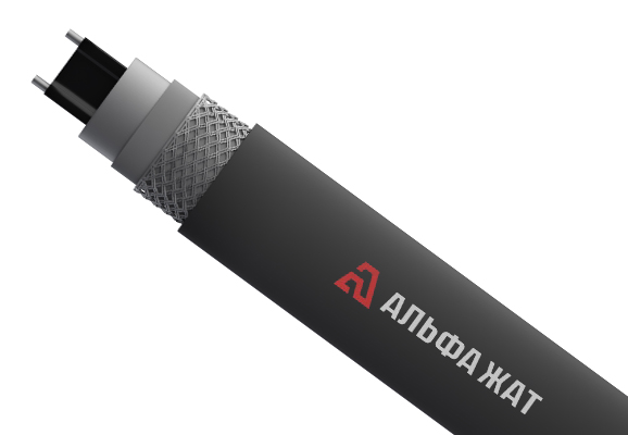 Кабель греющий саморегулирующийся экранированный REXANT SRL16-2CR (16Вт/м), 200 м