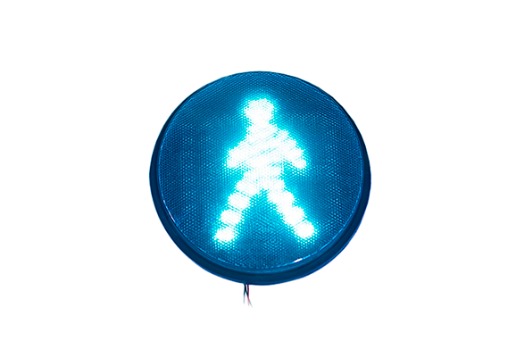 Lichtblock 300 mm für die Fußgängerampel grün