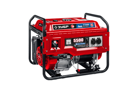 Гибридный генератор ЗУБР СГ-5500Е