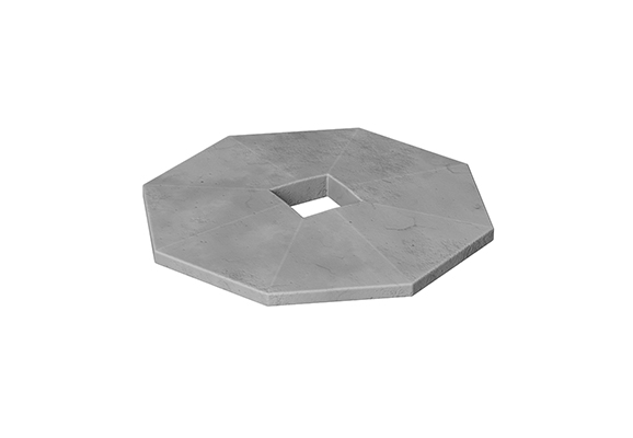 Розетка под пикетный и километровый столбик Р-1 (толщина 50 мм)