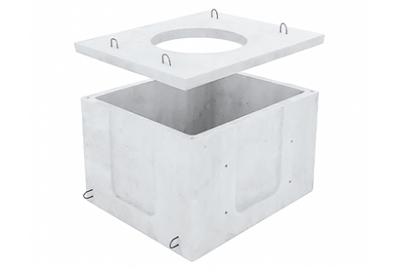 Колодец кабельной связи разветвительный 1 М-10 (80) ГЕК (В25)